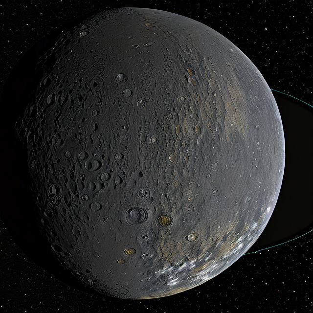 The artist's impression of HD 13808 c artist's rendition