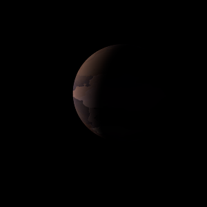 The artist's impression of HD 140901 Ac artist's rendition