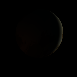 The artist's impression of HD 144899 Ab artist's rendition