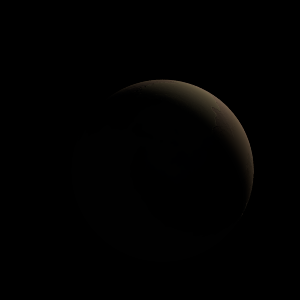 The artist's impression of HD 1461 c artist's rendition