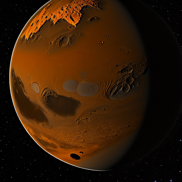 The artist's impression of HD 147018 b artist's rendition