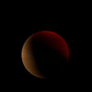 The artist's impression of HD 147379 b artist's rendition