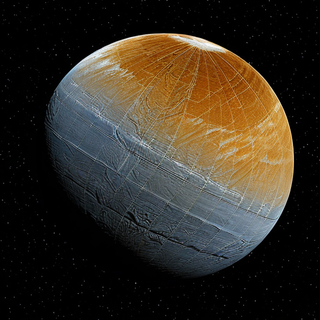 The artist's impression of HD 14787 b artist's rendition