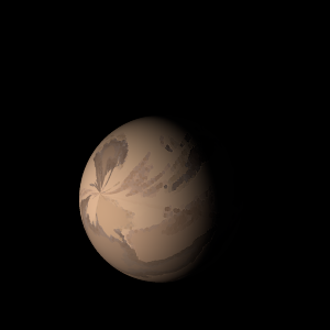 The artist's impression of HD 149790 b artist's rendition
