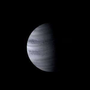 The artist's impression of HD 154857 b artist's rendition