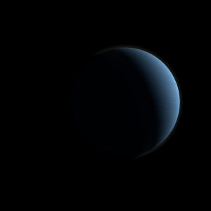 The artist's impression of HD 155233 b artist's rendition