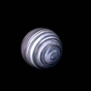The artist's impression of HD 155358 b artist's rendition