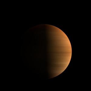 The artist's impression of HD 156279 b artist's rendition