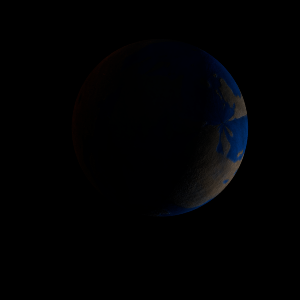 The artist's impression of HD 156668 b artist's rendition