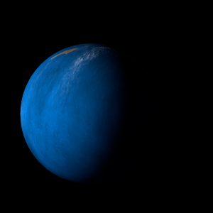 The artist's impression of HD 156668 c artist's rendition
