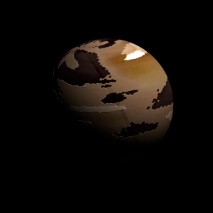 The artist's impression of HD 15906 b artist's rendition
