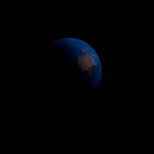 The artist's impression of HD 16417 b artist's rendition