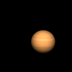 The artist's impression of HD 167677 b artist's rendition