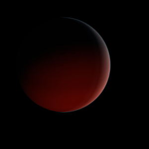 The artist's impression of HD 175167 b artist's rendition
