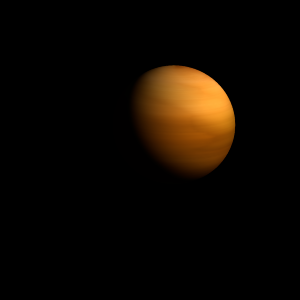 The artist's impression of HD 178450 (AB)b artist's rendition
