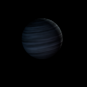 The artist's impression of HD 190360 b artist's rendition