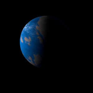 The artist's impression of HD 190622 c artist's rendition