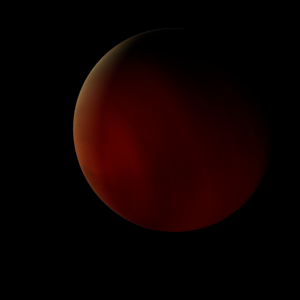 The artist's impression of HD 19467 b artist's rendition