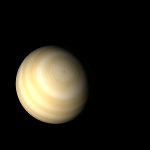 The artist's impression of HD 196885 A b artist's rendition