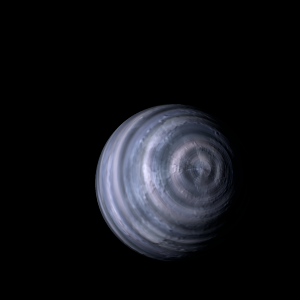 The artist's impression of HD 200964 c artist's rendition