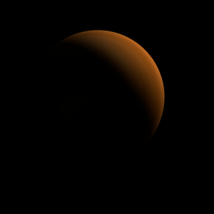 The artist's impression of HD 202206 (AB) c artist's rendition