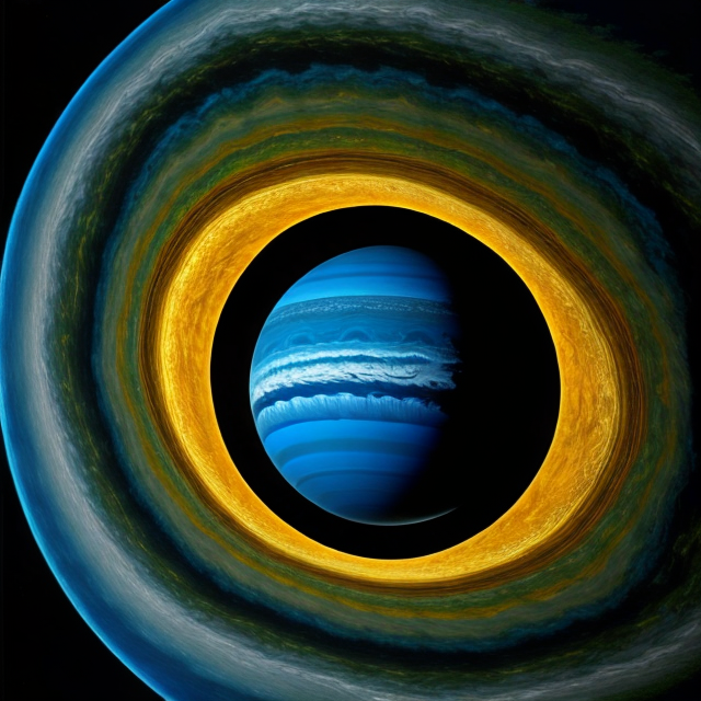 The artist's impression of HD 20781 c artist's rendition