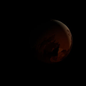 The artist's impression of HD 20794 d artist's rendition