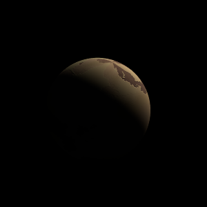 The artist's impression of HD 20794 e artist's rendition