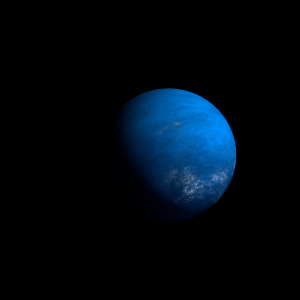 The artist's impression of HD 208487 d artist's rendition