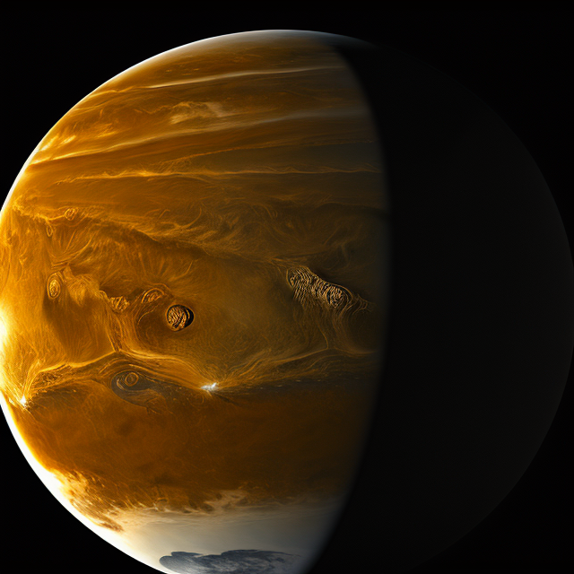 The artist's impression of HD 211847 b artist's rendition