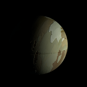 The artist's impression of HD 215152 d artist's rendition
