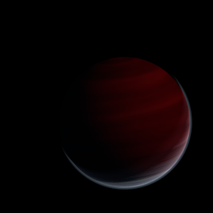 The artist's impression of HD 216770 b artist's rendition