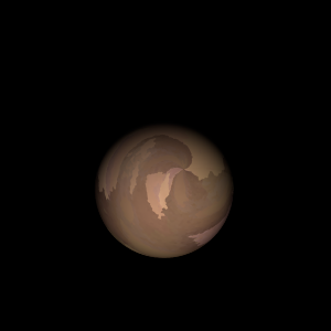 The artist's impression of HD 217786 Ac artist's rendition