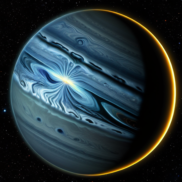 The artist's impression of HD 217850 b artist's rendition