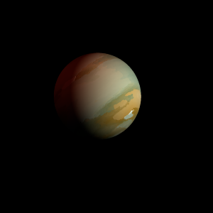The artist's impression of HD 220842 A b artist's rendition