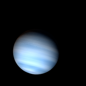The artist's impression of HD 221287 b artist's rendition