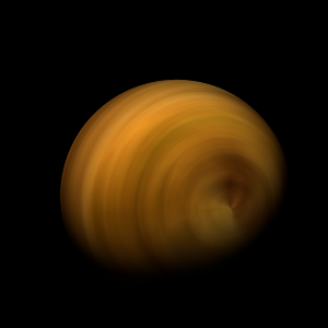 The artist's impression of HD 221853 b artist's rendition