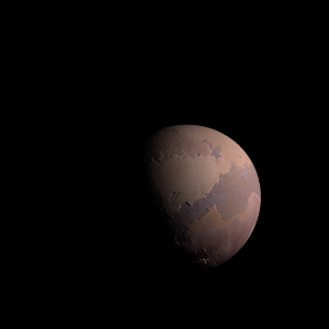The artist's impression of HD 224018 d artist's rendition