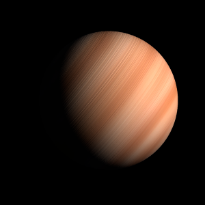The artist's impression of HD 23079 b artist's rendition