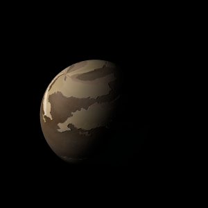 The artist's impression of HD 27894 b artist's rendition
