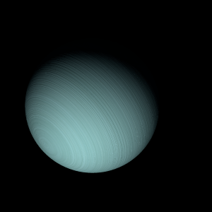 The artist's impression of HD 27894 d artist's rendition