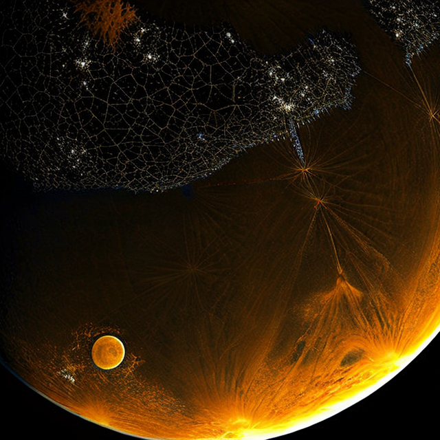 The artist's impression of HD 27969 b artist's rendition