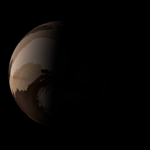 The artist's impression of HD 28109 c artist's rendition