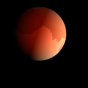 The artist's impression of HD 28109 d artist's rendition