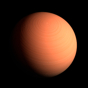 The artist's impression of HD 28185 c artist's rendition