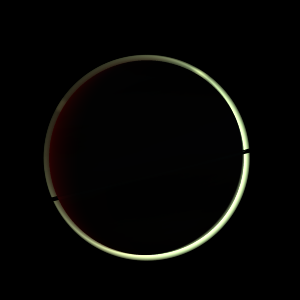 The artist's impression of HD 284149 b artist's rendition