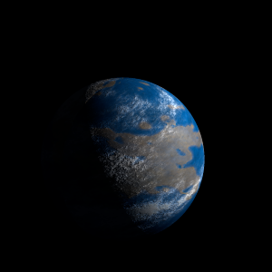 The artist's impression of HD 28471 d artist's rendition