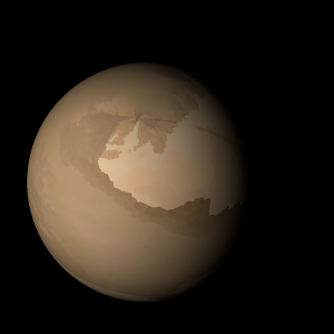 The artist's impression of HD 29399 b artist's rendition
