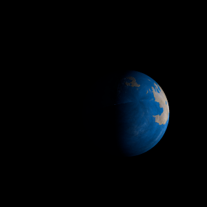 The artist's impression of HD 331093 b artist's rendition