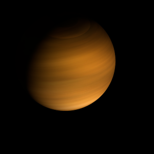 The artist's impression of HD 38529 c artist's rendition